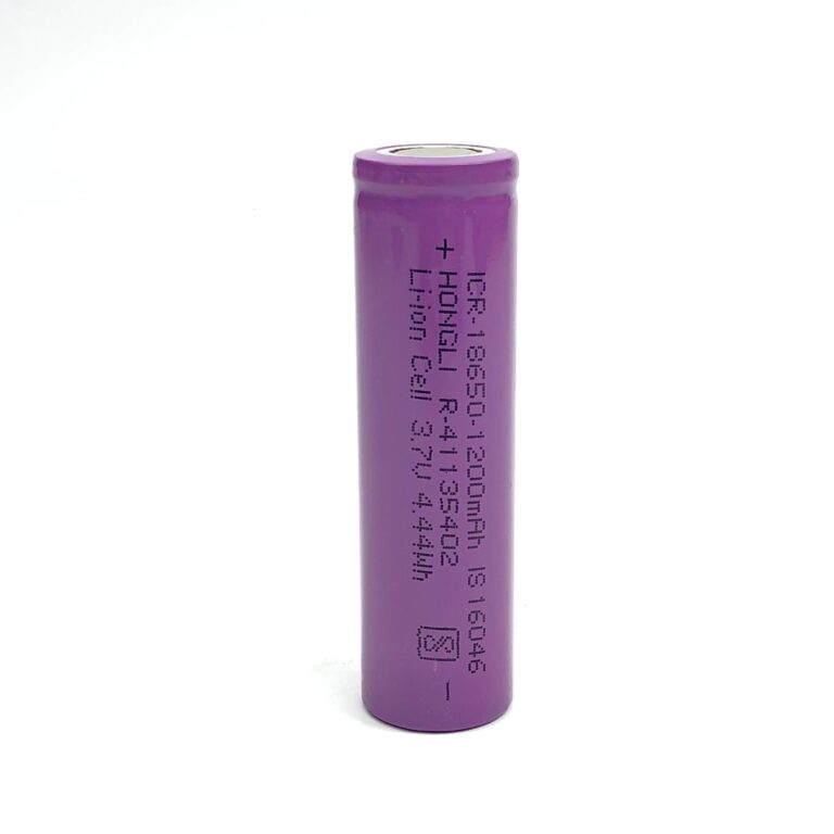 18650 3.7V 1200mAh Lithium-Ion Rechargeable Battery - Electro Store