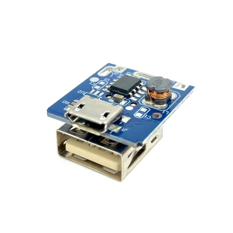 5V USB Power Bank Charger Module - 1A 2A 2.1A Boost Step Up PCB Board DIY