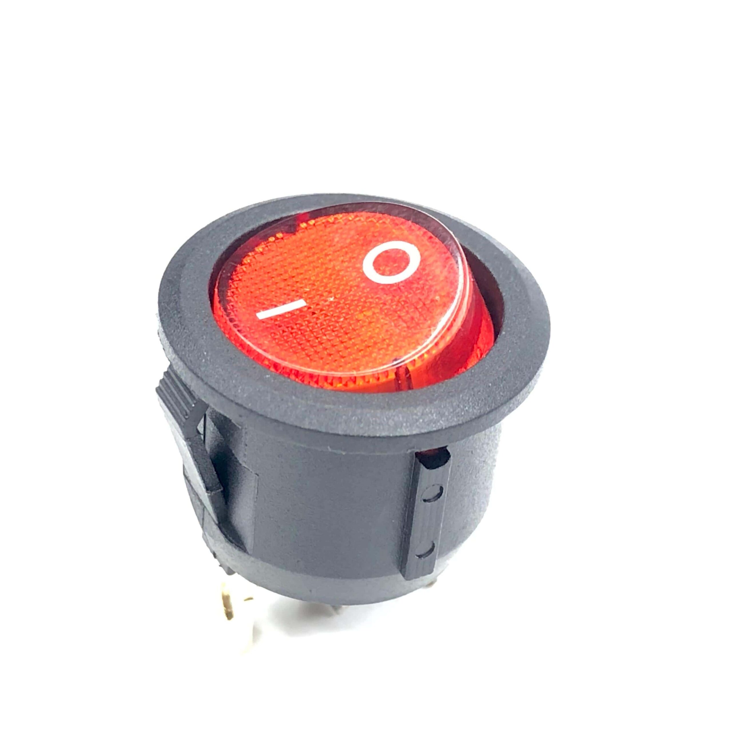 thumbnail image 2 of 5 Sets 20MM ON-OFF SPST Round 12V Rocker Switch With Wires – DAIER 2 of 10