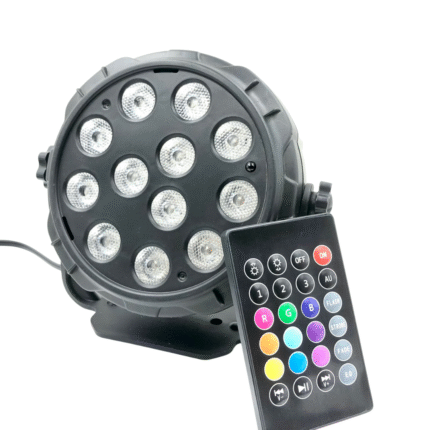 12 led Multicolor RGB Remote Controll Par Light