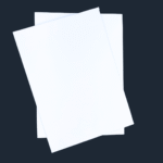 4mm White PVC Sunboard / Soft Board A4 12inchX8inch (aprx)