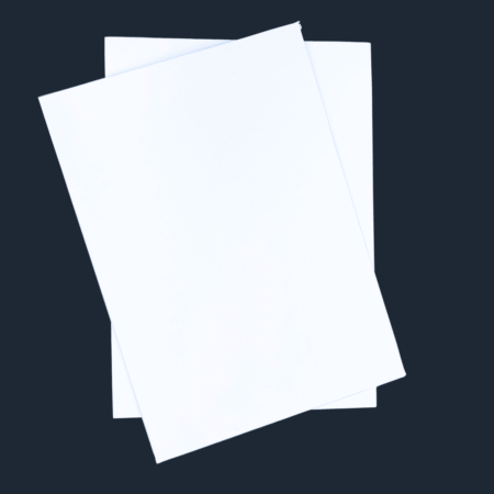 4mm White PVC Sunboard / Soft Board A4 12inchX8inch (aprx)