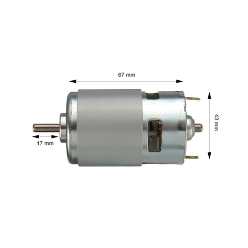 RS-775 DC Motor 12V – Bush Type [TYPE-2]