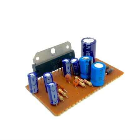12V 6283 stereo circuit board with single IC