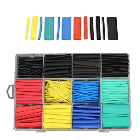 530 Pcs Heat Shrink Tube kit Wire Insulation Sleeve