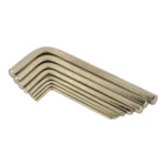9 PCs Chrome Colured Allen Key/Hex Key