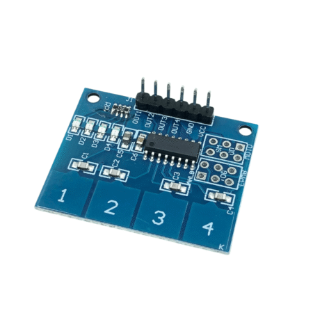 TTP224- 4 Channel Capacitive Touch Sensor Switch Module