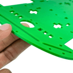 Smart Robotic Car Wheel Drive Chassis – GREEN