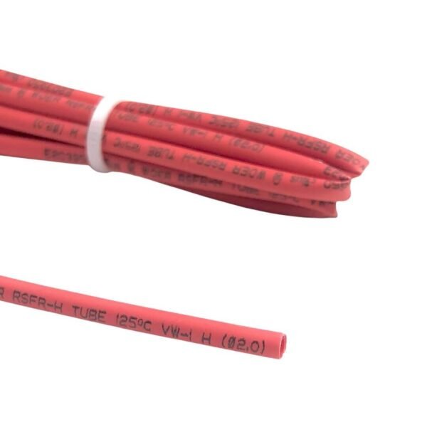 2mm Heat Shrink Sleeve Tube – Red