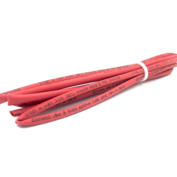 2mm Heat Shrink Sleeve Tube – Red