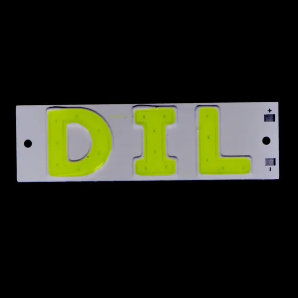 3.7v – 4V DIL letters COB led light [ Color – Cool White ]