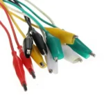 Multicolor Alligator Crocodile Clips Electrical Test Lead Wire 19in/50cm