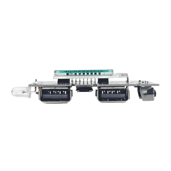 Dual USB 5V 2.1A Power Bank Module with Voltage Display and LED AA312