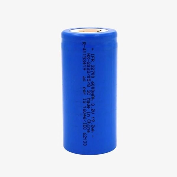 32700 32650 3.2V Rechargeable 6000mAh LifePO4 Battery Cell