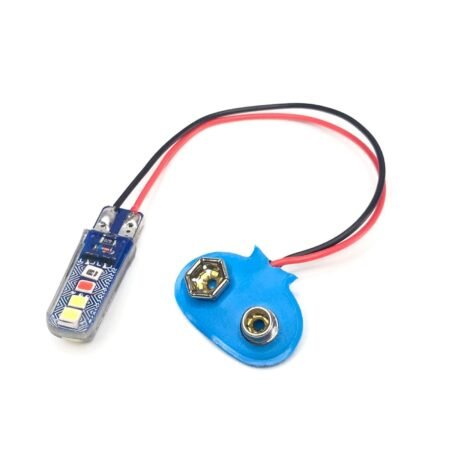 9v Auto RGB Flasher With Battery Cap