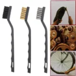 3pcs Mini Wire Brush Set (Steel/Nylon/Brass Brush)