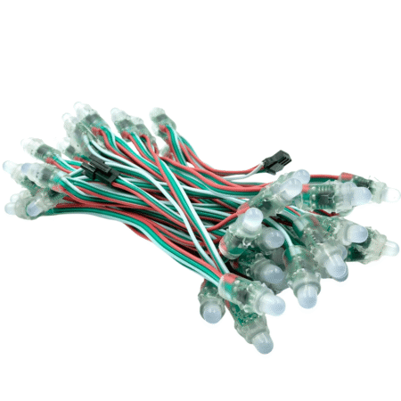 WS2811 Waterproof RGB Multicolor Neopixel LED Strip Lights (6-Inch Space)