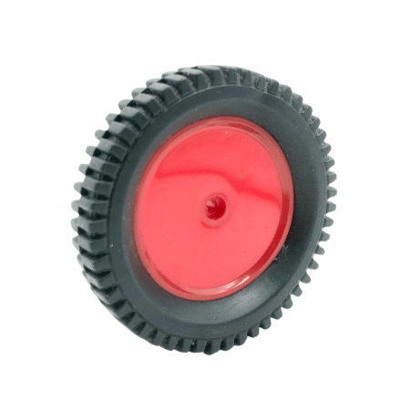 75mmX15mm Robotic Rubber Tyre Wheel for BO Motors