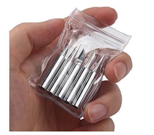 MASTECH: Temperature Controlled 60W Soldering Iron with Pointed Tip