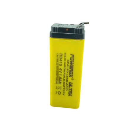 4V 1.5Ah Lead Acid Rechargeable Battery