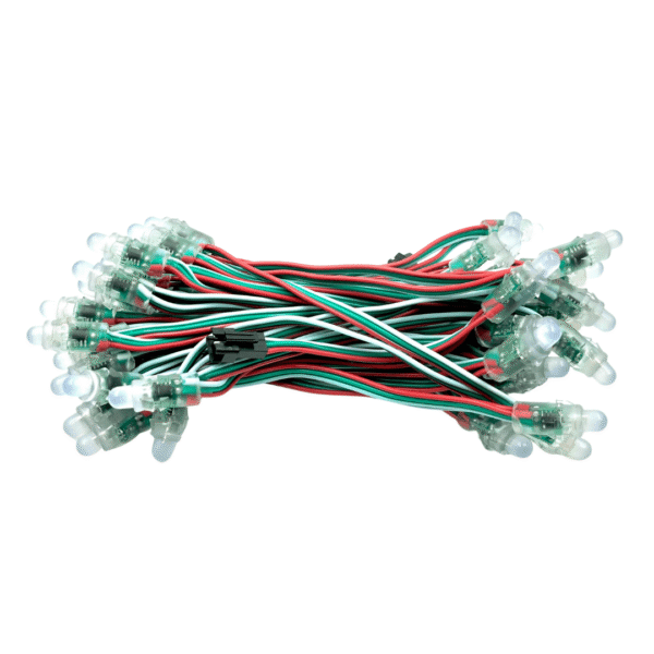 WS2811 Waterproof RGB Multicolor Neopixel LED Strip Lights (6-Inch Space)