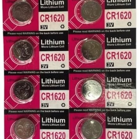 3V CR1620 Non-Rechargeable Round Lithium Coin Button Cells