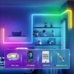 5M Smart RGB Neon LED Strip Lights, App & Remote Control, Music Sync