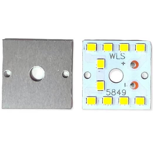 9W MCPCB White 25mm x 25mm Metal Core