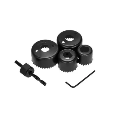 6 Piece Hole Saw Drill Bit Kit