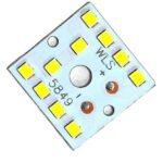 9W MCPCB White 25mm x 25mm Metal Core