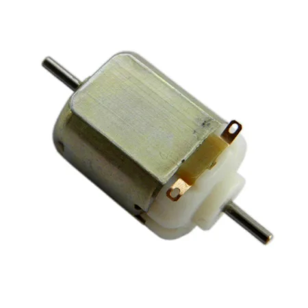 DC Toy Motor – Small Double/Dual Shaft High RPM DC Toy Motor (29 x 20 x 15)