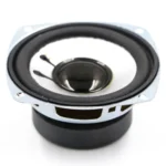 Subwoofer Speaker 6 Ohm 10 watt [ 3 inch] External Magnet Round Speaker With Woofer Black Dust Cap and Silver Diaphragm