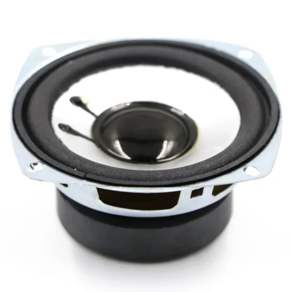 Subwoofer Speaker 6 Ohm 10 watt [ 3 inch] External Magnet Round Speaker With Woofer Black Dust Cap and Silver Diaphragm
