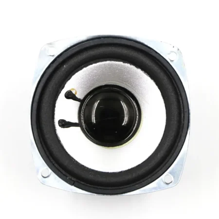 Subwoofer Speaker 6 Ohm 10 watt [ 3 inch] External Magnet Round Speaker With Woofer Black Dust Cap and Silver Diaphragm