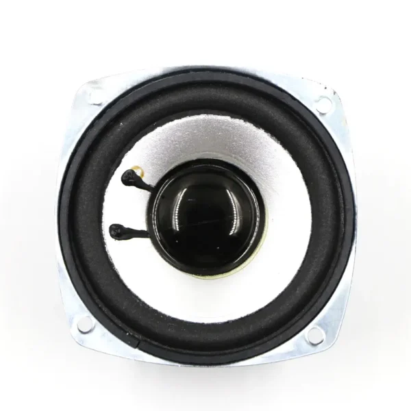 Subwoofer Speaker 6 Ohm 10 watt [ 3 inch] External Magnet Round Speaker With Woofer Black Dust Cap and Silver Diaphragm