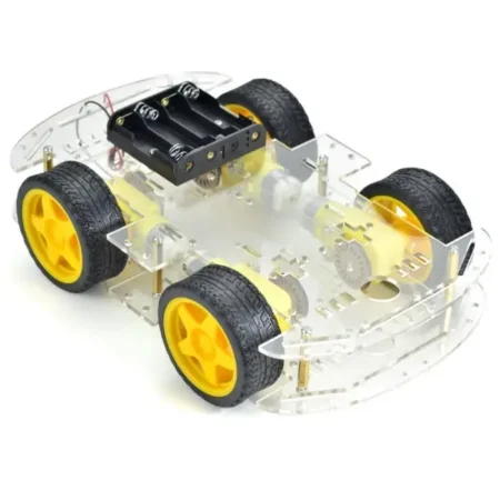 4WD Four Wheel Drive Kit – A Smart Robot Car with Chassis