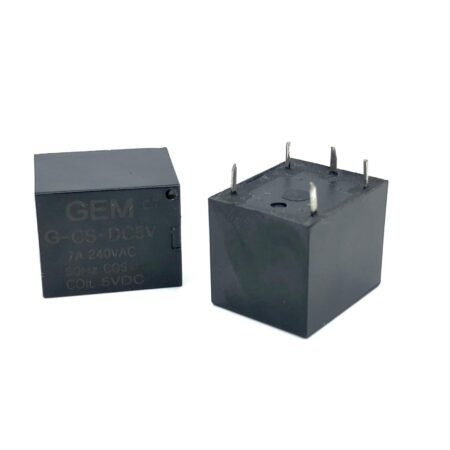 5V 10A PCB Mount Relay – Sugar cube 5 pin