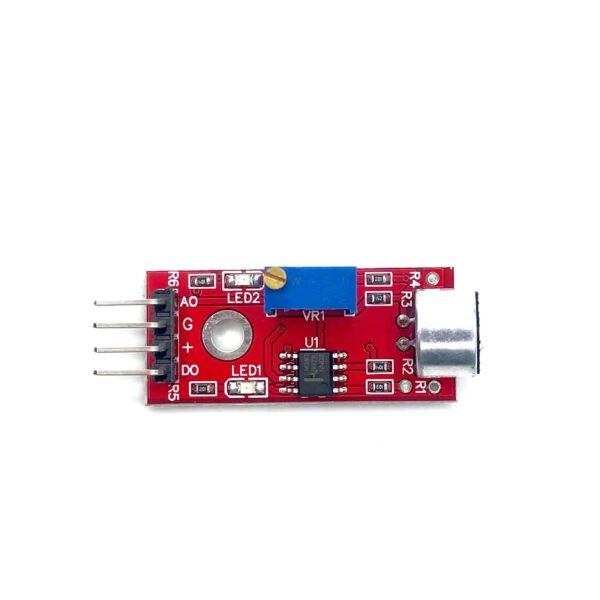 Red Sound Detection Sensor Module