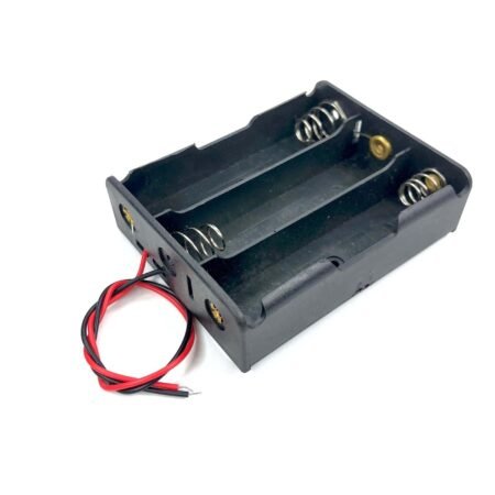 18650 Battery In-Series 3S Lithium Cell Holder with Wire