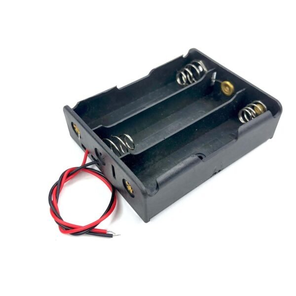 18650 Battery In-Series 3S Lithium Cell Holder with Wire