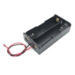 18650 Battery In-Series 2S Lithium Cell Holder with Wire
