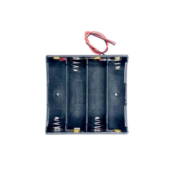18650 Battery In-Series 4S Lithium Cell Holder with Wire