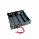 18650 Battery In-Series 4S Lithium Cell Holder with Wire