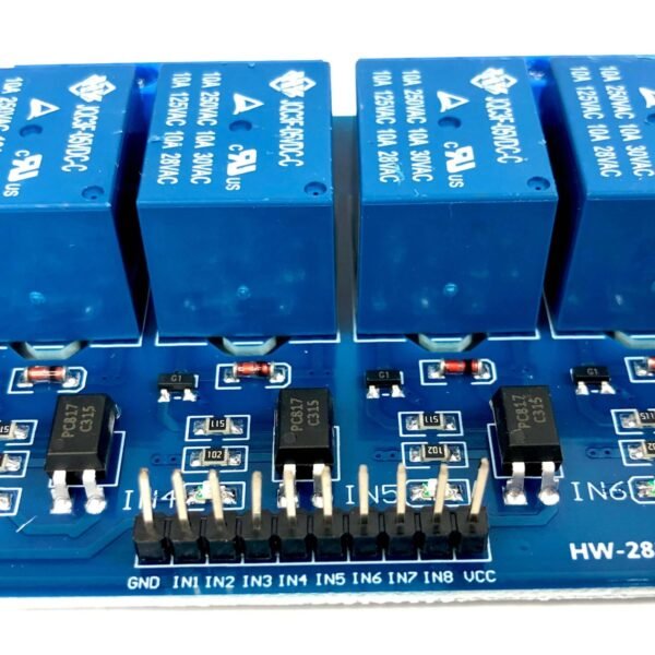 8 Channel Isolated 5V 10A Relay Module opto coupler
