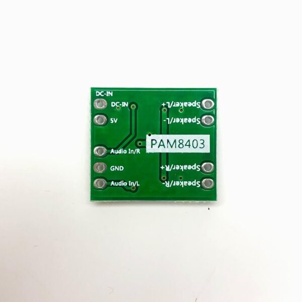 PAM 8403 ~5v 3Watt 2-Channel Stereo Audio Amplifier Module