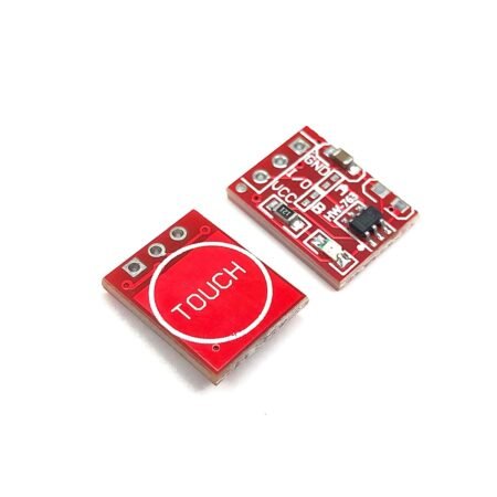 TTP223 Touch Key Switch Module Touching Button Self-Locking/No-Locking Single Channel RED