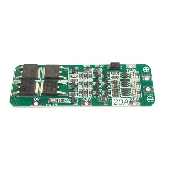 12.6V BMS 3S 20A 18650 Lithium Battery Management Board