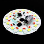 RGB 9w AC DOB Led Circular PCB for Led Bulbs- Red, Green & Blue
