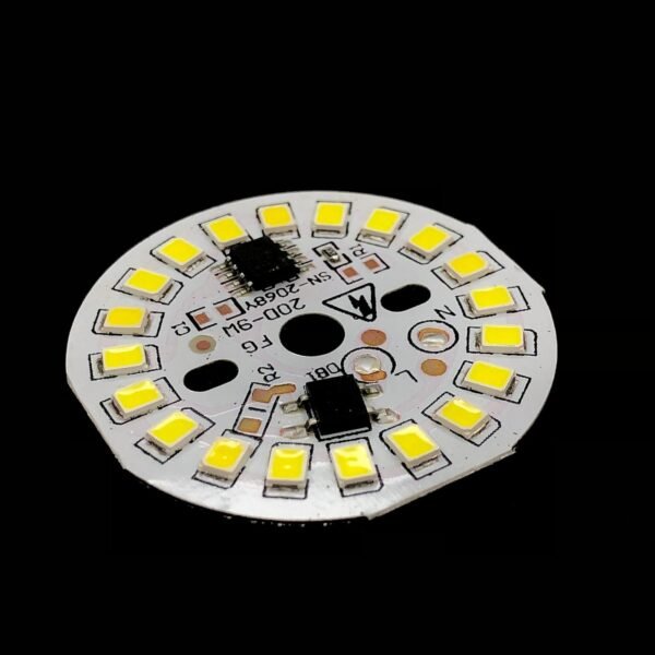 9Watt WHITE AC DOB Led Circular PCB for Led Bulbs