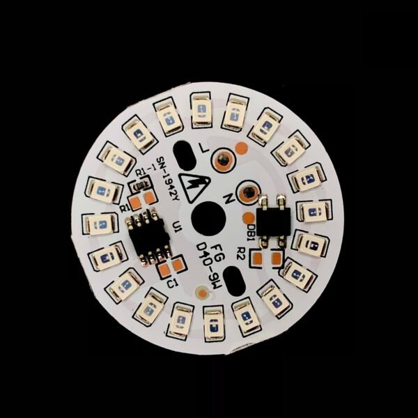 9W 220VAC BLUE DOB LED